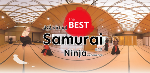 The best 360º samurai and ninja experience with TokudAw Inc.