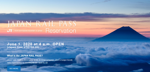 JR News: Online sales of Japan Rail Pass to begin from 1 June 2020