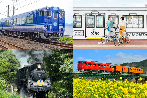 West Japan: 4 Fantastic trains and where to find them